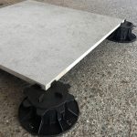 Stoneware Decking Tile Valencia White 60x60x2 cm - Image 2