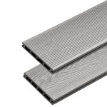 3D Classic Composite Decking Board Warm Gray - 4 m - Image 2