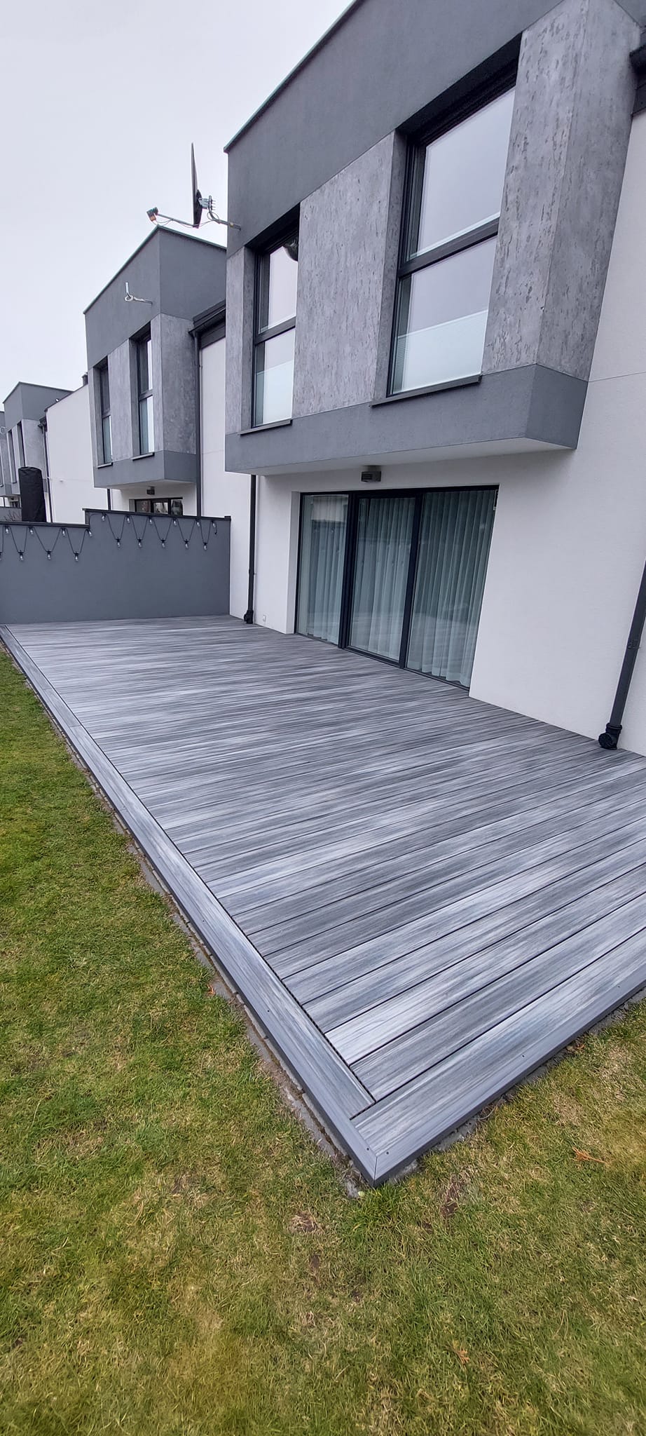 taras z deski kompozytwoej premium gray