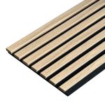 Acoustic Wall Slats on Felt Light Oak 2,1x30,5,cm – 2,7 m - Image 4