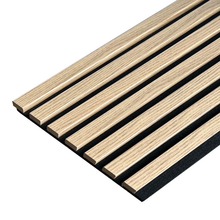 Acoustic Wall Slats on Felt Light Oak 2,1x30,5,cm – 2,7 m - Image 4