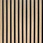 Acoustic Wall Slats on Felt Light Oak 2,1x30,5,cm – 2,7 m