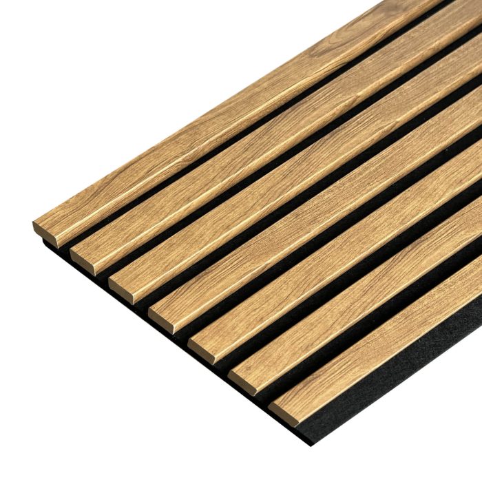 Acoustic Wall Slats on Felt Golden Oak 2,1x30,5,cm – 2,7 m - Image 4