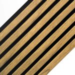 Acoustic Wall Slats on Felt Golden Oak 2,1x30,5,cm – 2,7 m - Image 2