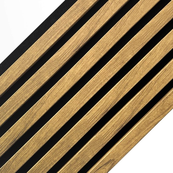 Acoustic Wall Slats on Felt Golden Oak 2,1x30,5,cm – 2,7 m - Image 2