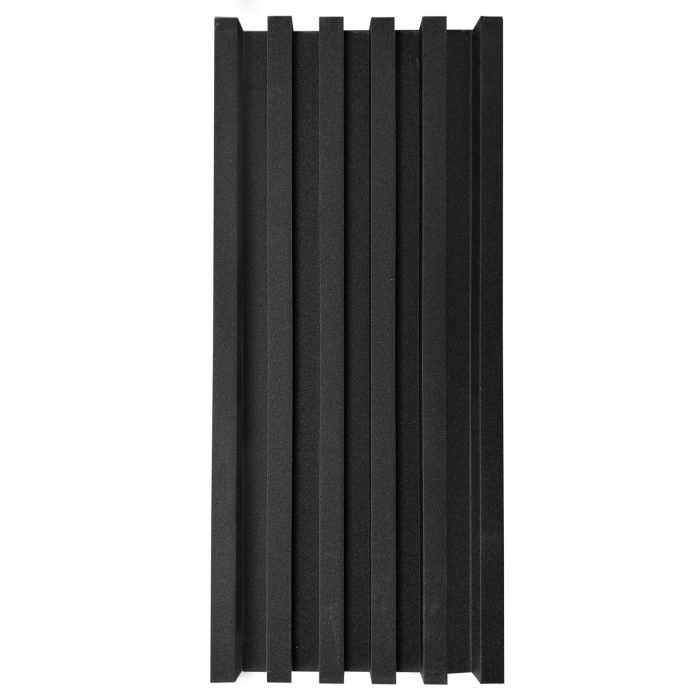 Finishing Slatted Trim Glitter Black 2,4 x 4,3 cm – 2,7 m - Image 4