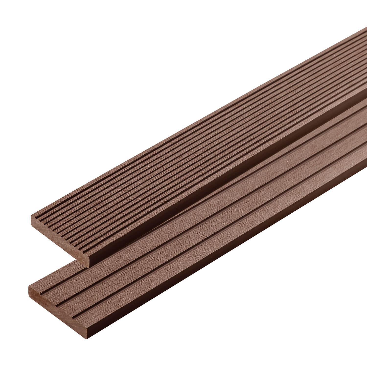 listwa prosta ciemny braz 3d classic (1) Skirting Trim Classic Dark Brown - 2,4 m - Image 1