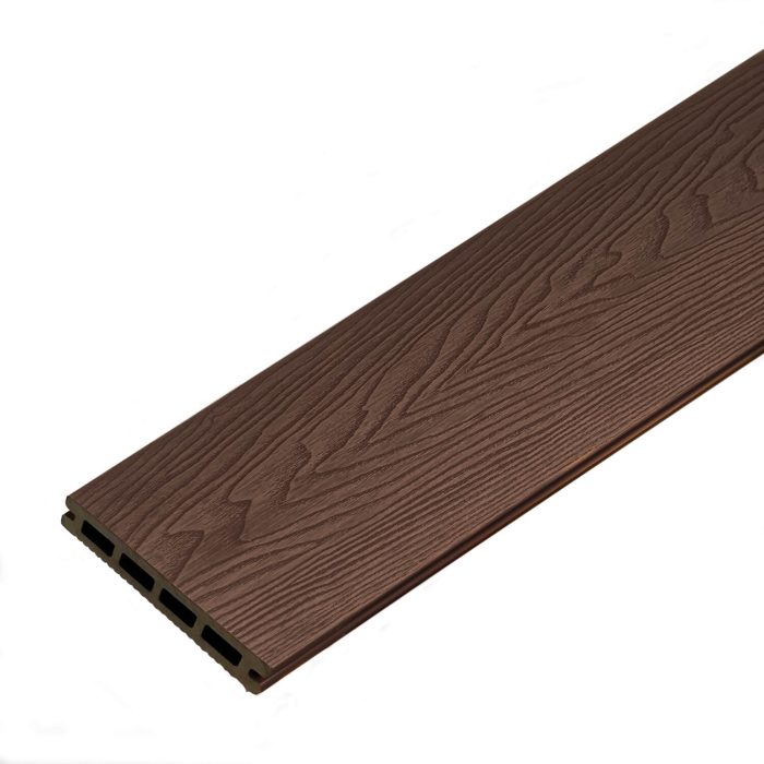 3D Classic Composite Decking Board Dark Brown - 2,2 m - Image 6